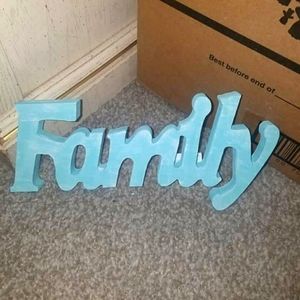 Family sign